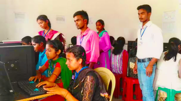 Bihar Skill Academy – training in action